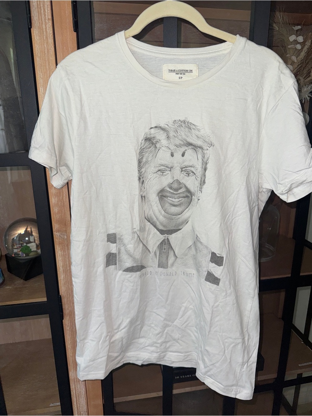 FDT T-Bar Collection x Cotton on clown ronald mcdonald trump tshirt tee funny